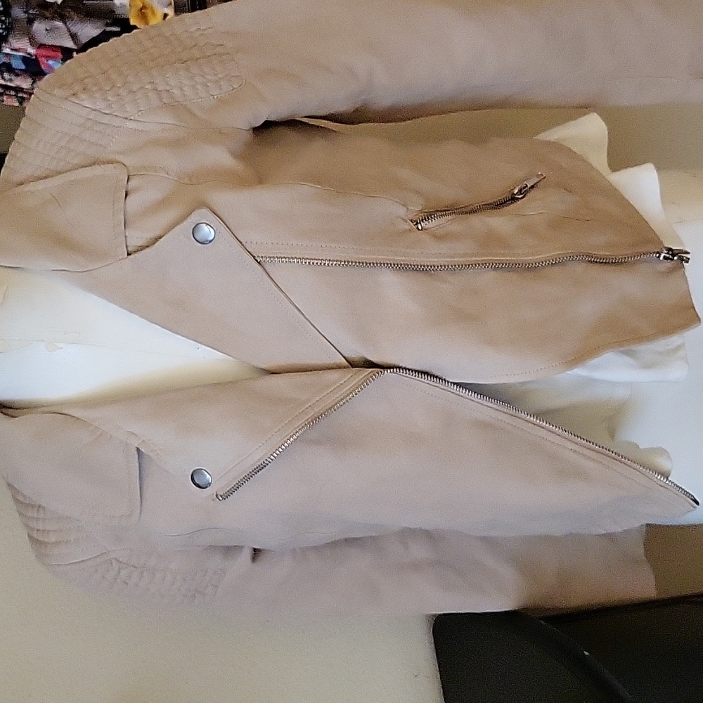 Suede type blazer